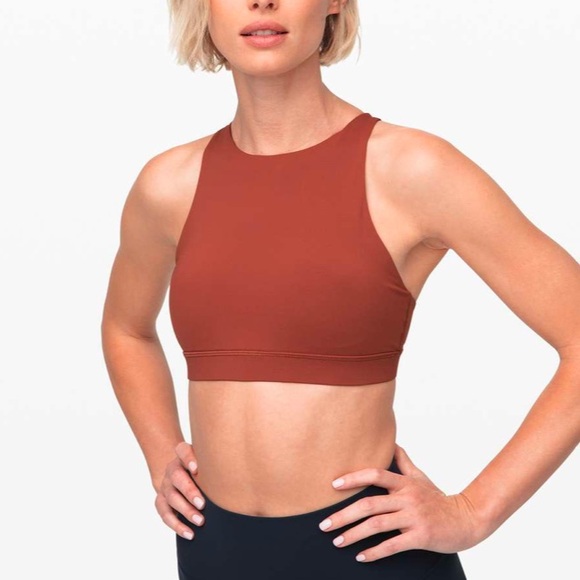 lululemon athletica Other - Lululemon Energy Bra *High Neck
Rustic Clay